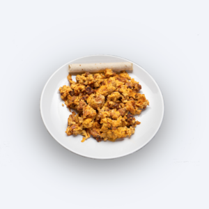 Huevo Revuelto con carne